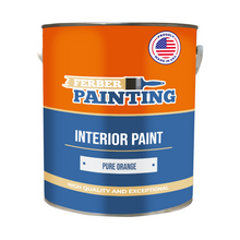 Maľovanie interiéru Oranžová čistá