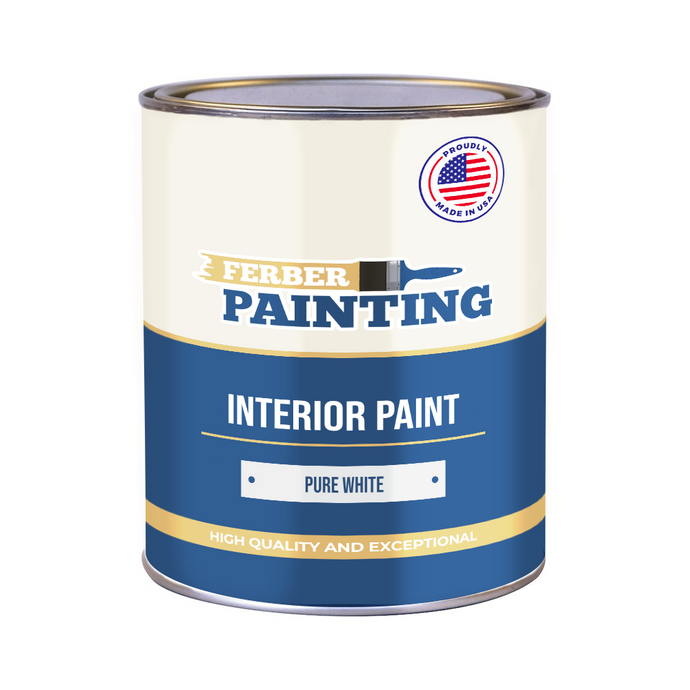 Maľovanie interiéru Biela čistá